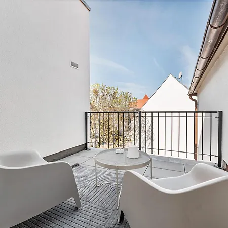 Whonap - Urban I Business I Zentral I Dachterrasse I Kueche Apartament Neckarsulm