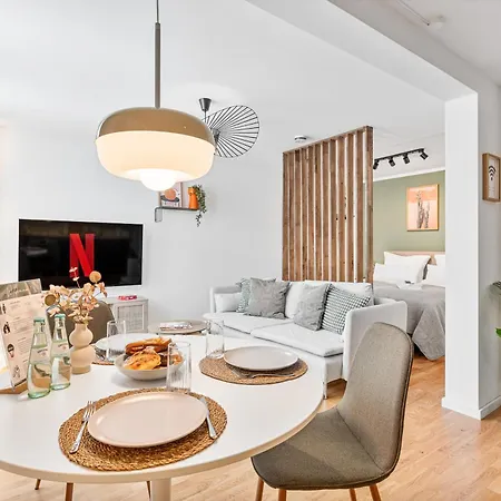 Apartament Whonap - Urban I Business I Zentral I Dachterrasse I Kueche